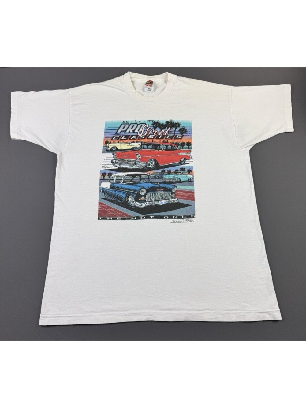 Vintage 90s Pro Street Classics The Hot Ones Chevrolet GMC Car FOTL 2XL Art Tee